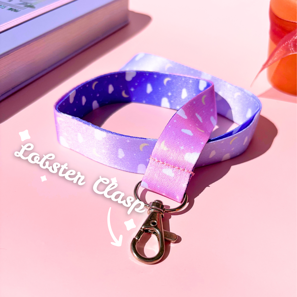 Kawaii Space Lanyard