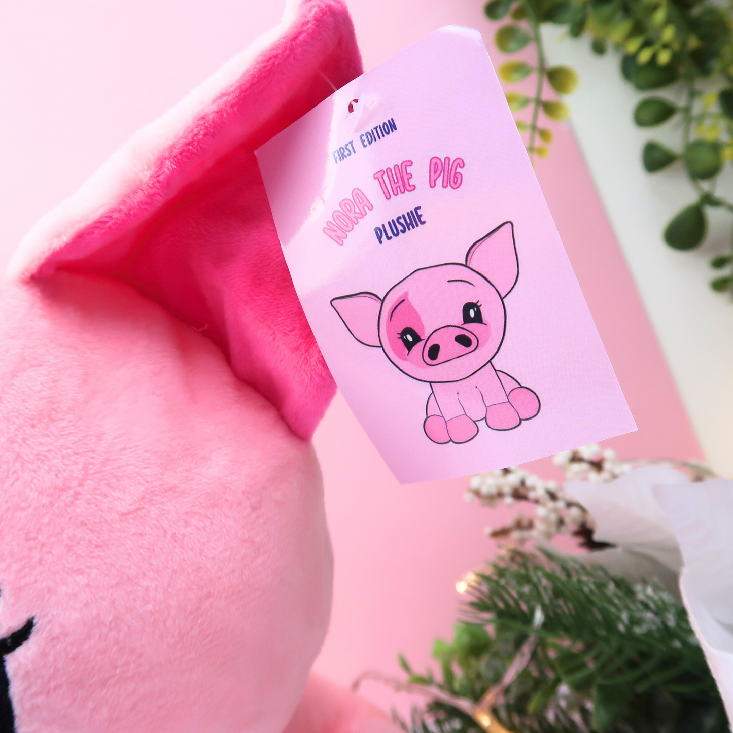 Nora the Pig Plushie