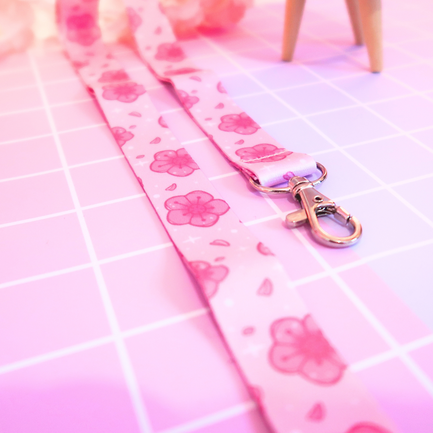 Sakura Cherry Blossom Lanyard