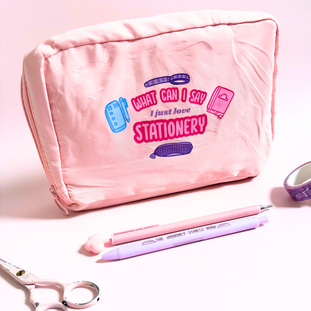 What Can I Say I Just Love Stationery, Journal Case