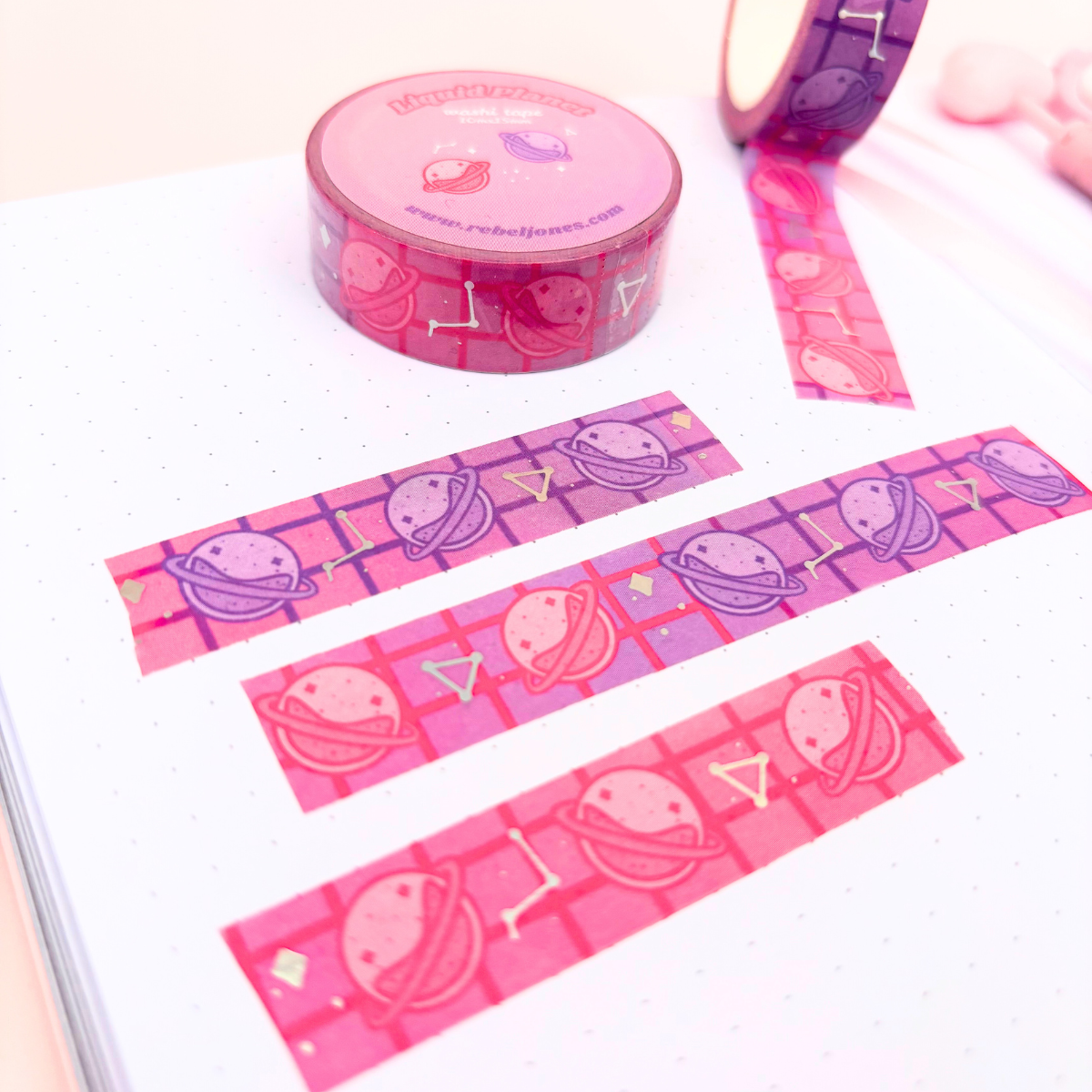 Liquid Planet Washi Tape