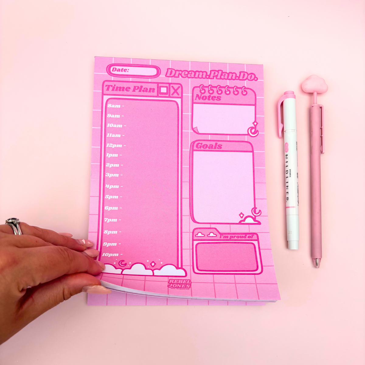Dream.Plan.Do. Daily Panner Pad