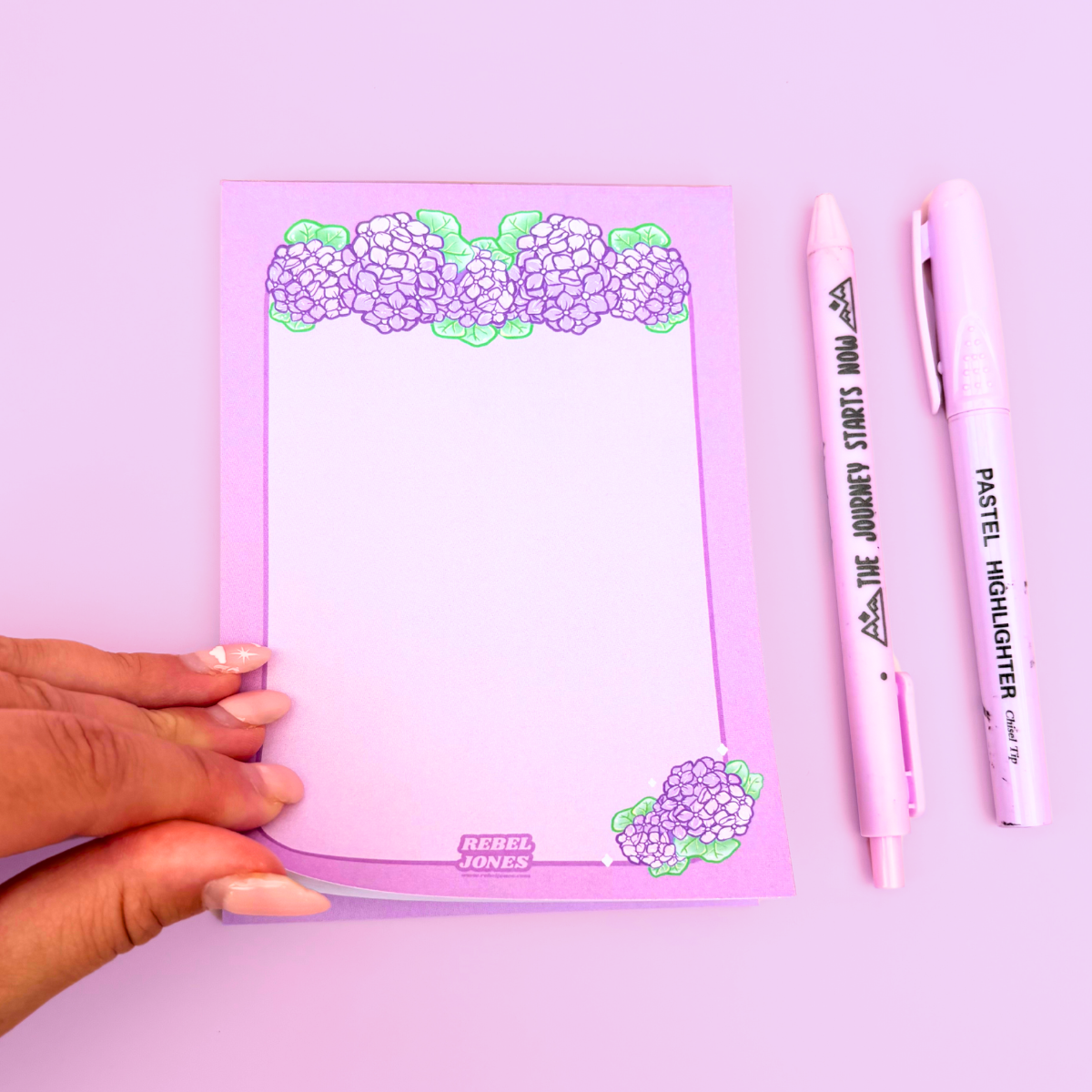 Hydrangeas Notepad