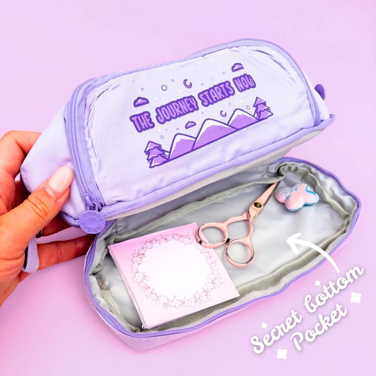The Journey Starts Now Pencil Case - SECONDS