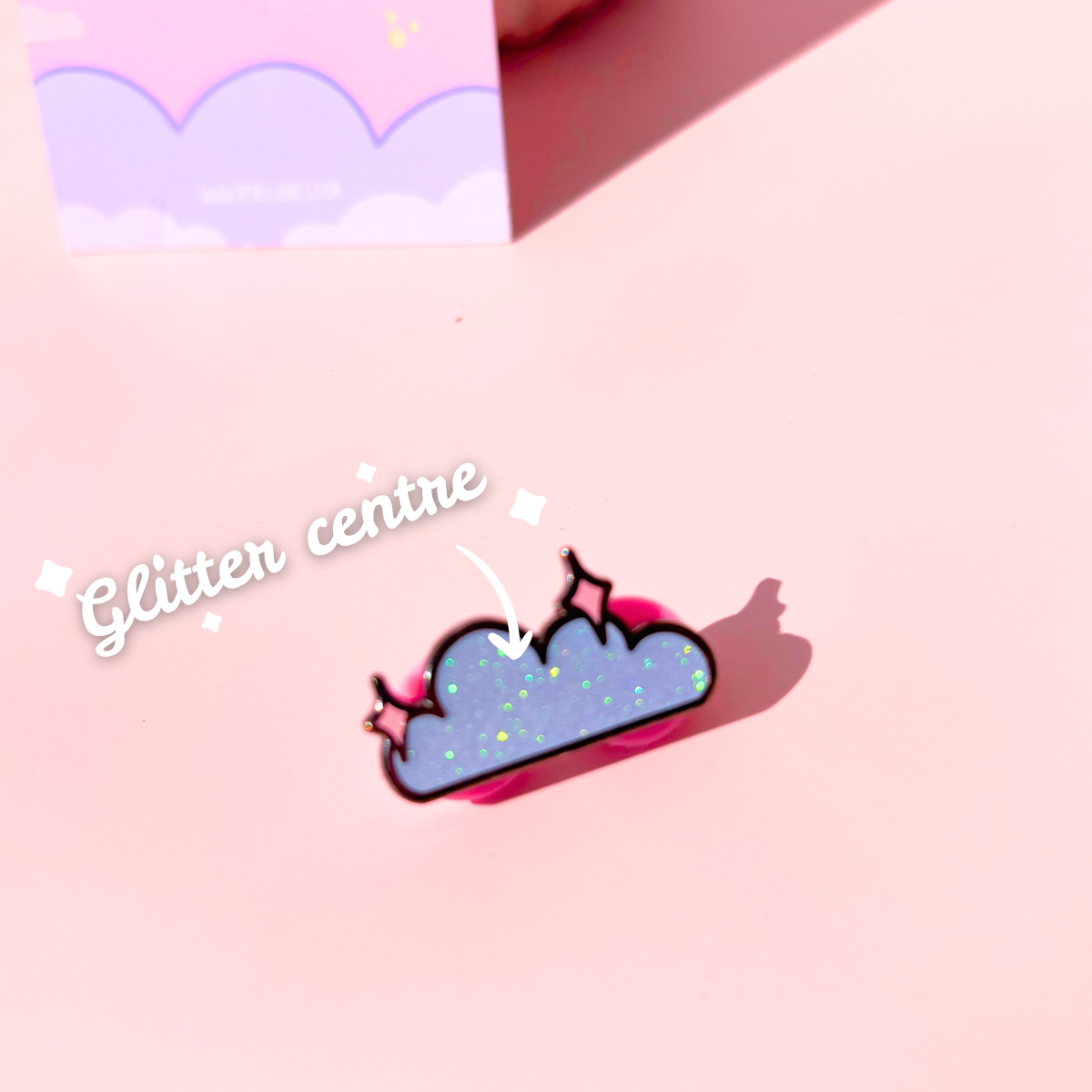 Sparkle Cloud, Mini Pin