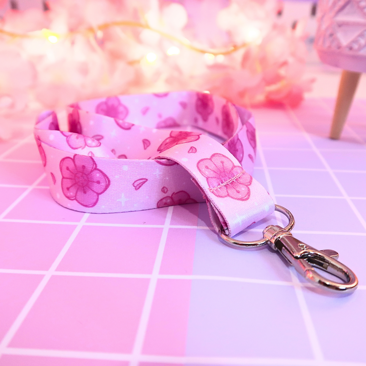 Sakura Cherry Blossom Lanyard