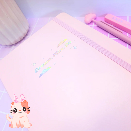 Dream.Plan.Do. Pink Journal