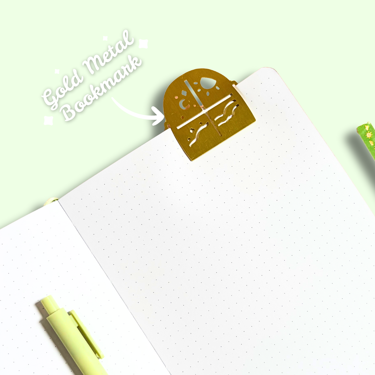 One Day At a Time, Gold Metal Bookmark