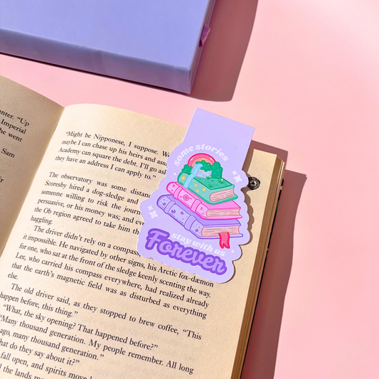 Some Stories Stay With Us Forever, Magnetic Bookmark