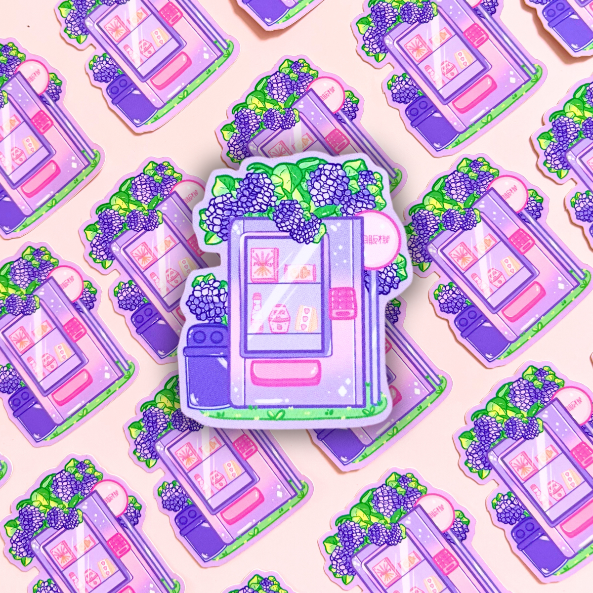 Japanese Vending Machine, Sticker