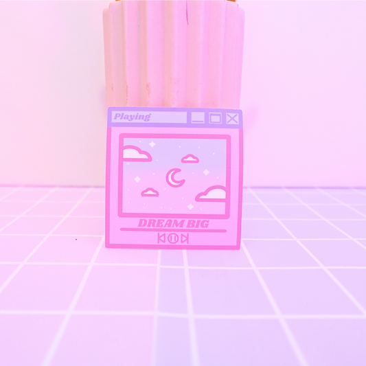 Dream Big, Ipod Sticker