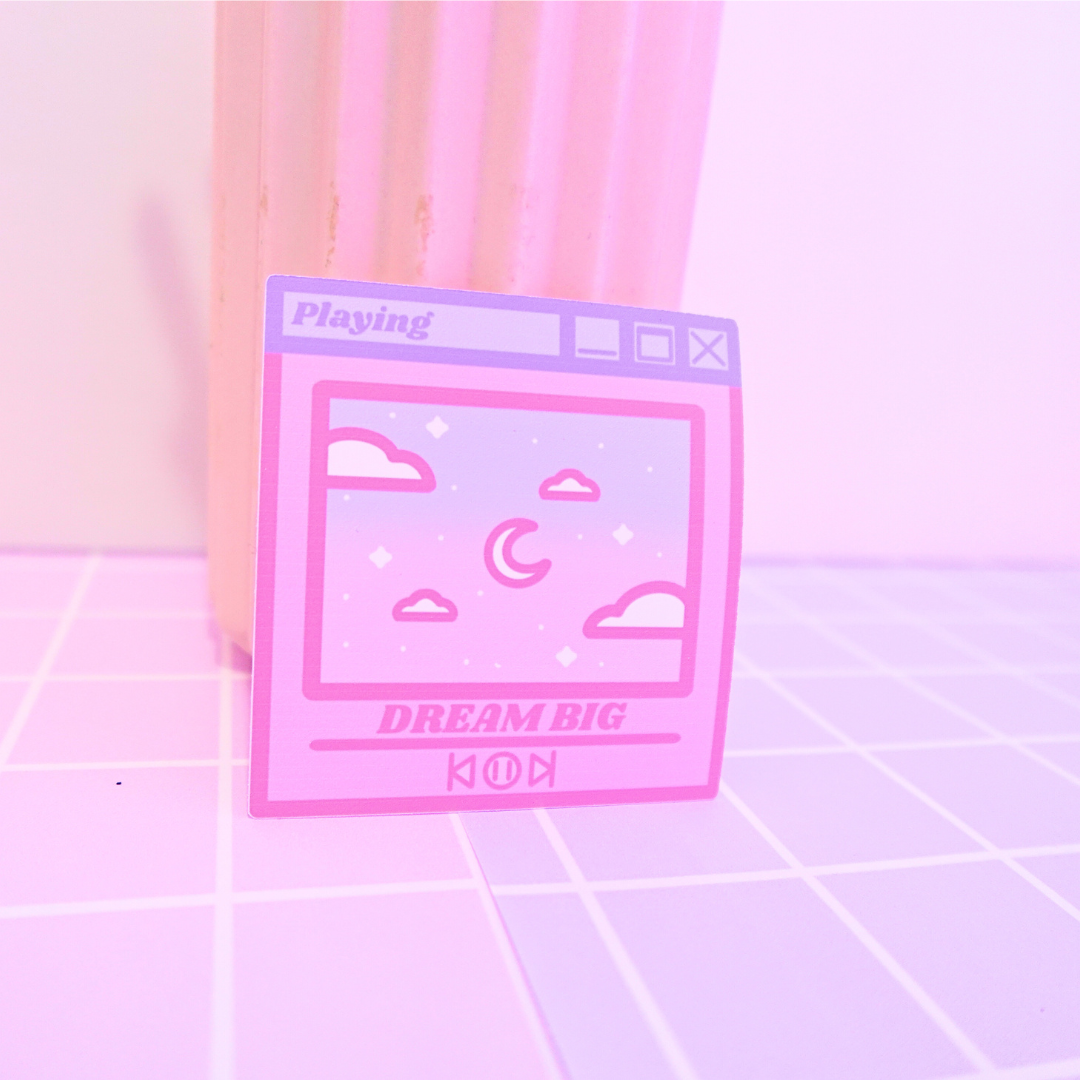 Dream Big, Ipod Sticker