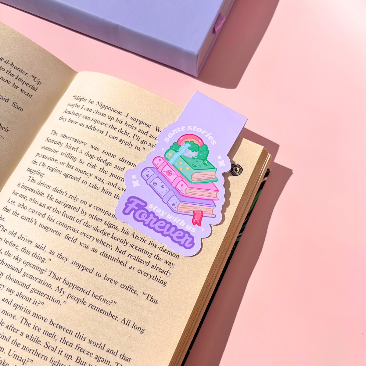 Some Stories Stay With Us Forever, Magnetic Bookmark
