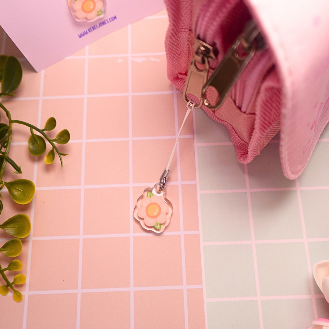 Flower Mini Charm