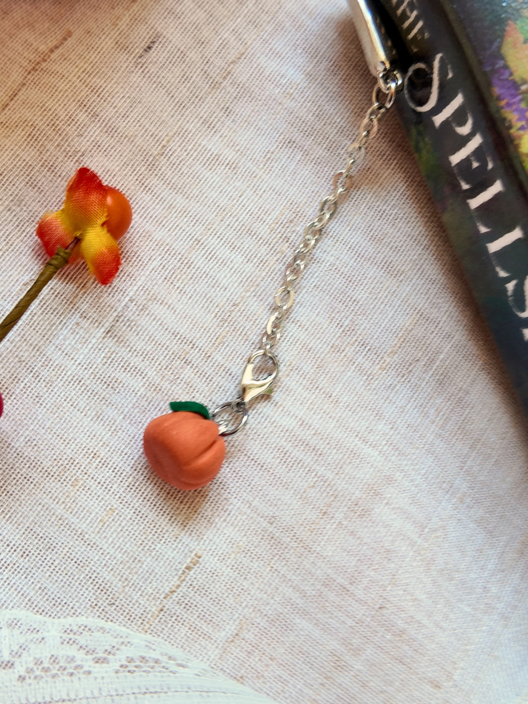 Mini Pumpkin Charm