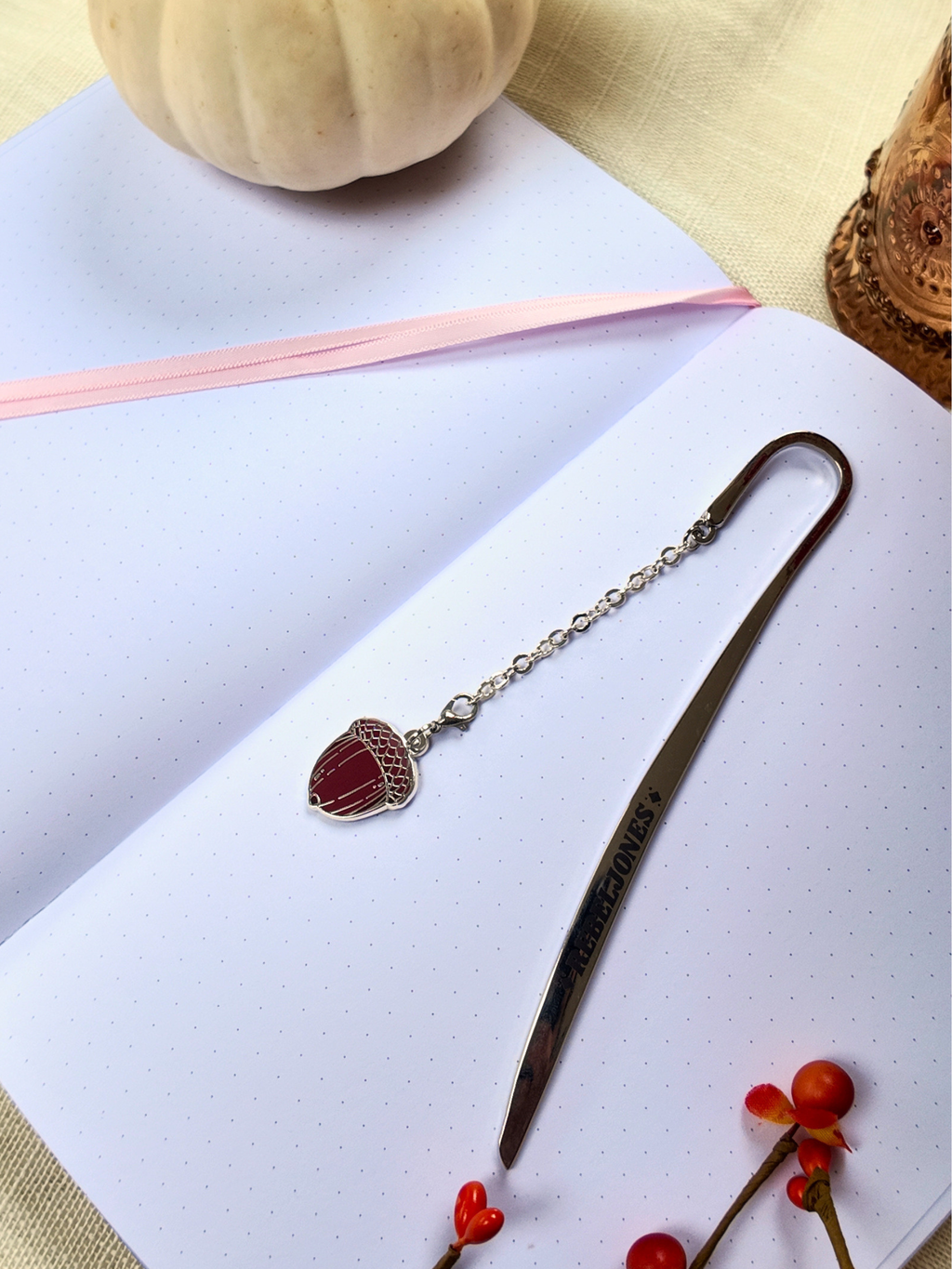 Buildable Bookmark Starter Kit - Acorn Charm