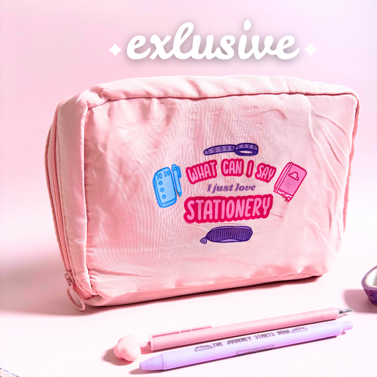 What Can I Say I Just Love Stationery, Journal Case