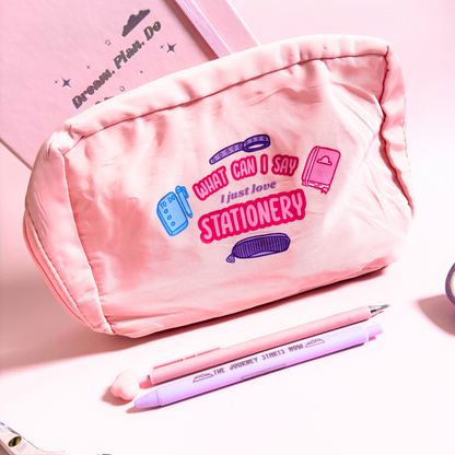 What Can I Say I Just Love Stationery, Journal Case