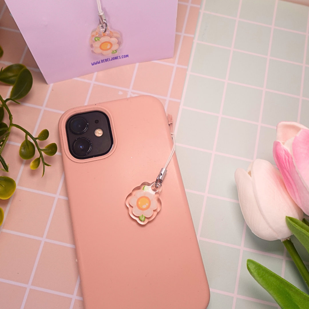Flower Mini Charm
