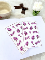 Cherry Blossoms Sticker Sheet