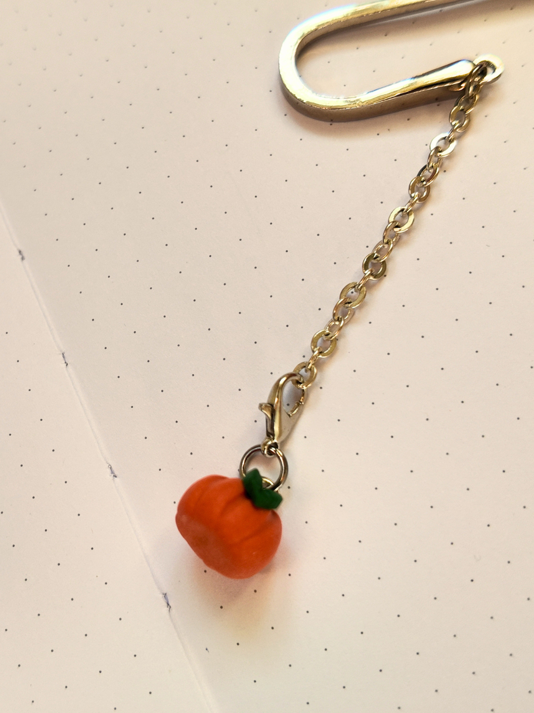 Mini Pumpkin Charm