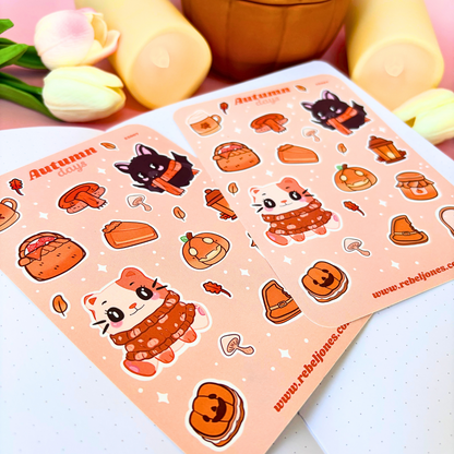 Autumn Days Sticker Sheet