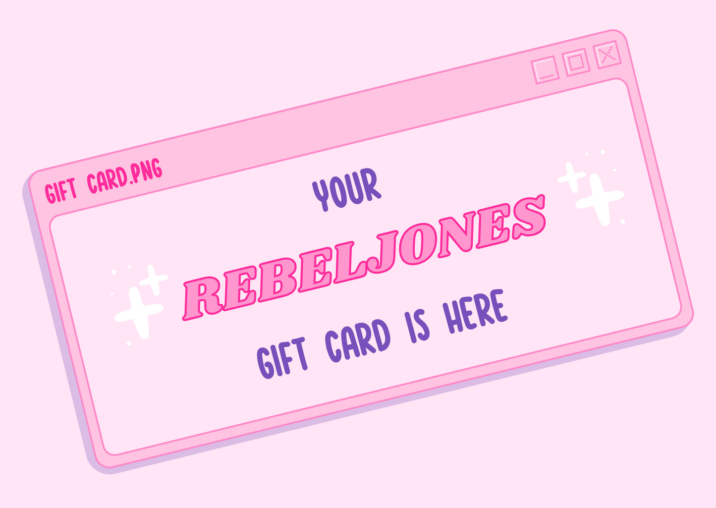 RebelJones Gift Card