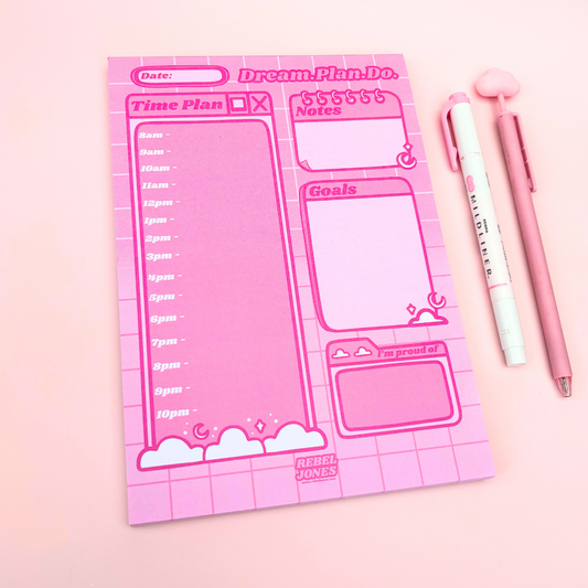 Dream.Plan.Do. Daily Panner Pad - PRE ORDER