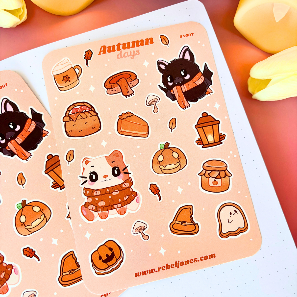 Autumn Days Sticker Sheet