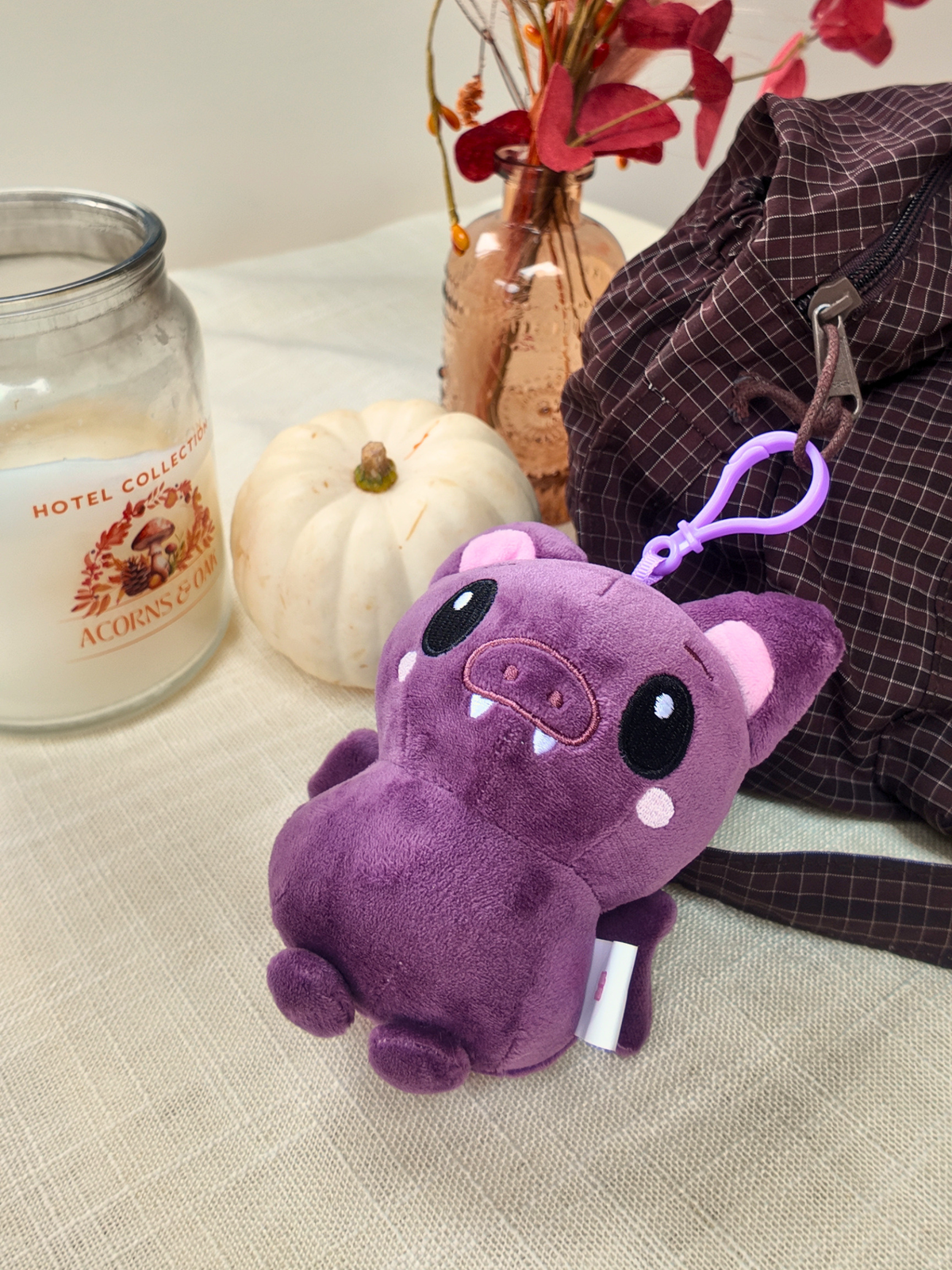 Fang the Bat Plush Keychain