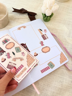 Whimsical Bookshop Sticker Sheet - coming at 6pm