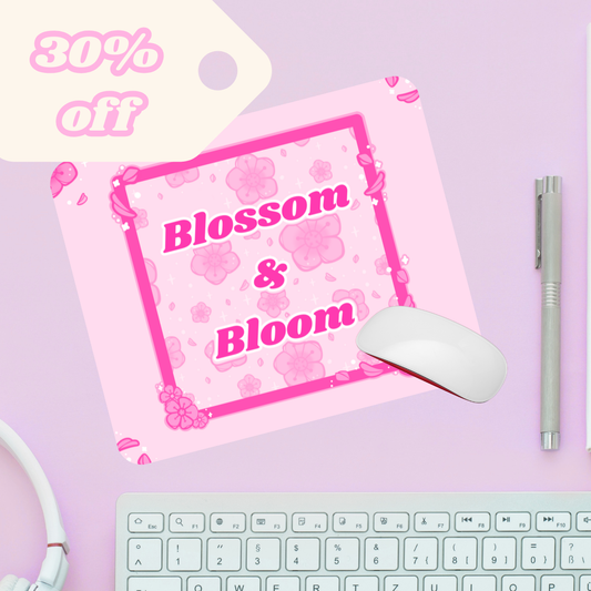 Blossom & Bloom  Mousepad - SECONDS