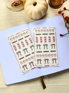 Cozy Deco Sticker Sheet