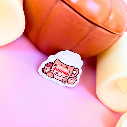 I am An Autumn, Sticker