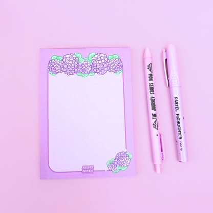 Hydrangeas Notepad