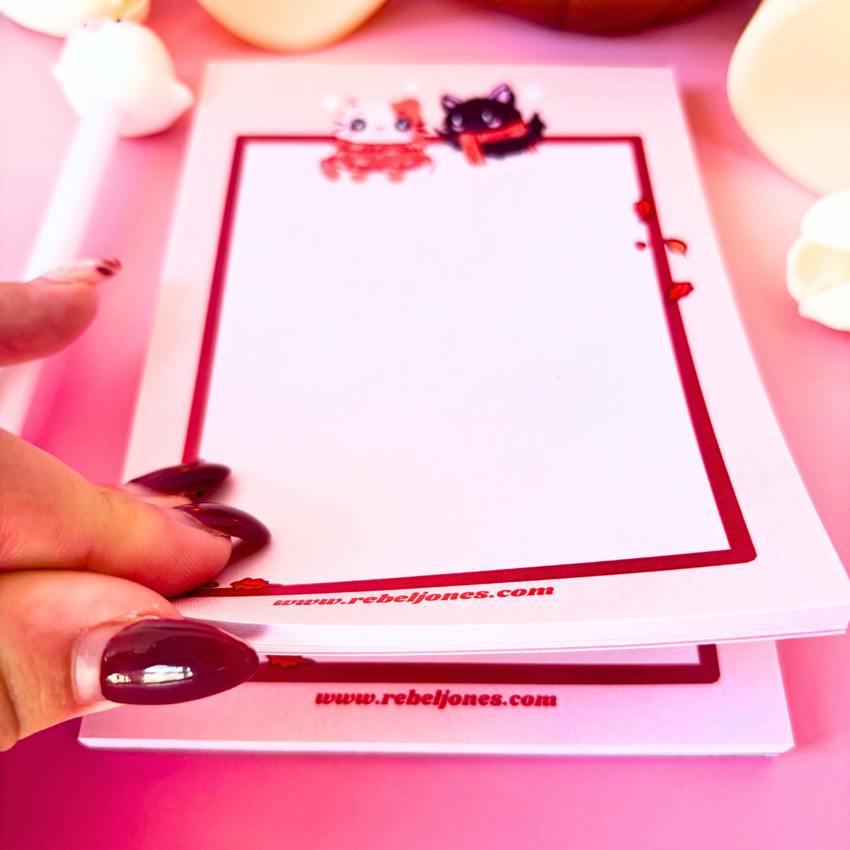 Fang & Ginger Notepad