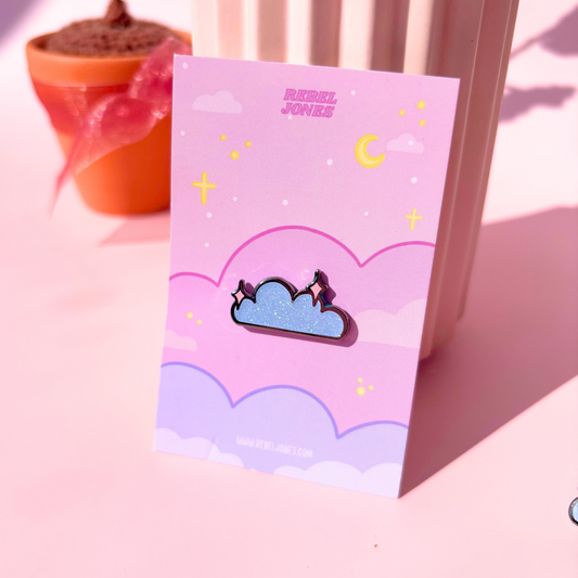 Sparkle Cloud, Mini Pin