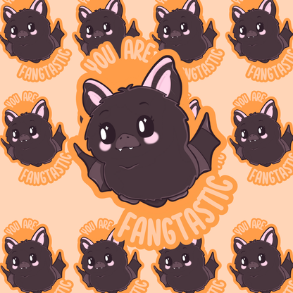 You're Fangtastic - Fang Die Cut Sticker