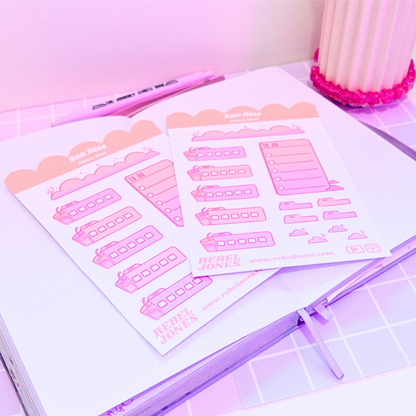 Sunrise Sticker Sheet -  NEW DESIGN COMING SOON