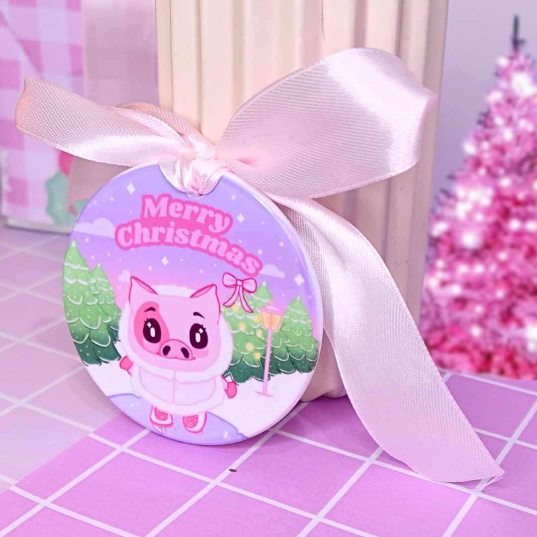 Nora On Ice, Christmas Tree Ornament