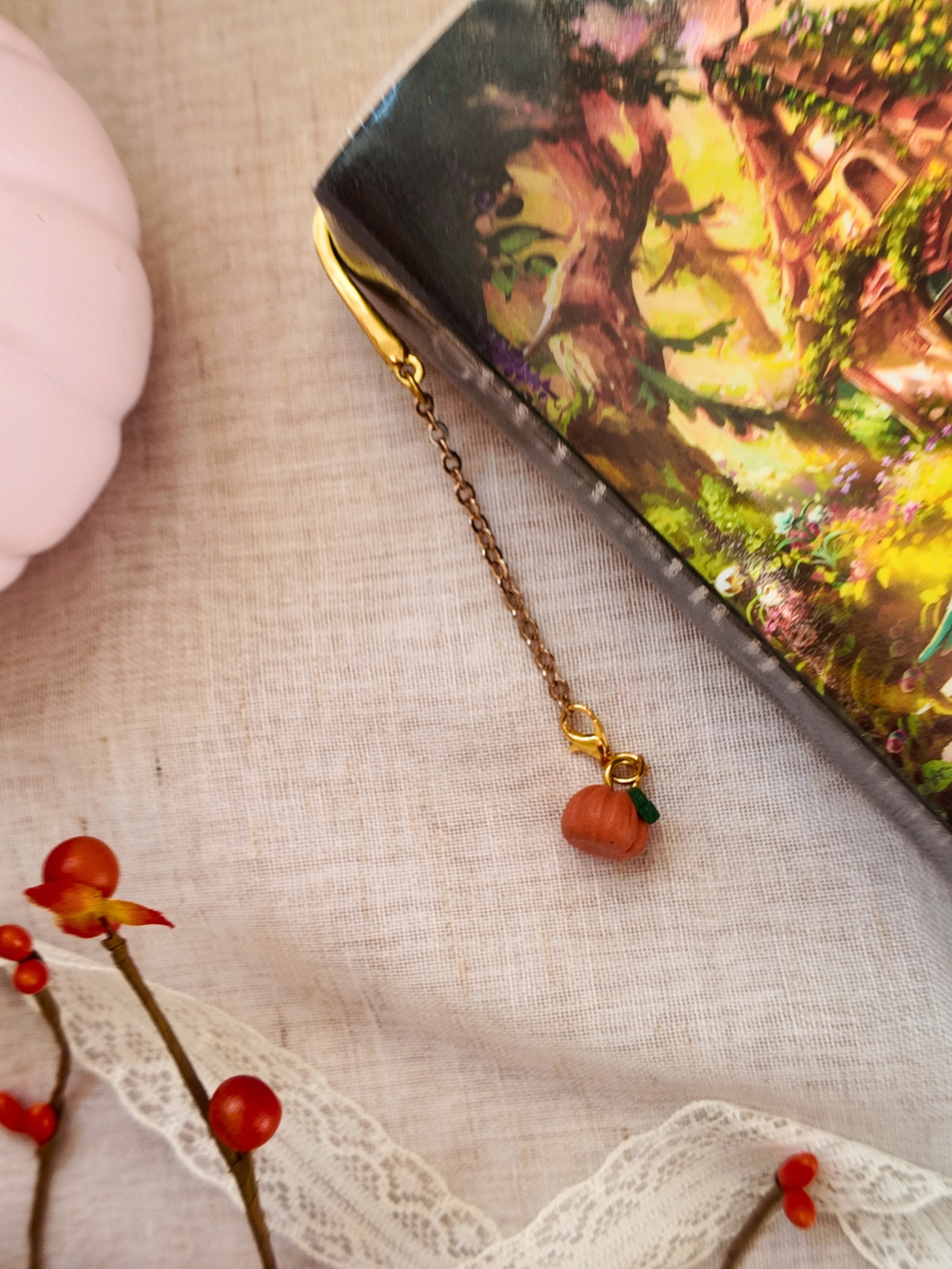 Mini Pumpkin Charm
