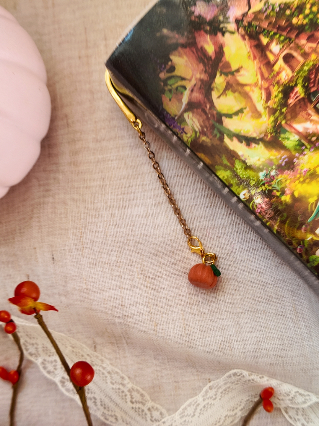 Mini Pumpkin Charm