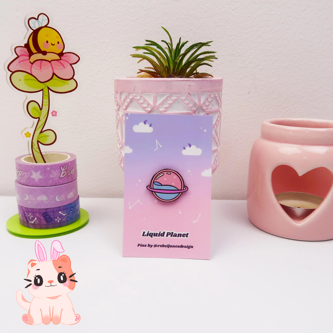 Liquid Planet, Mini Pin