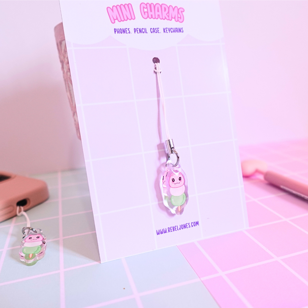 Mini Dango acrylic charm