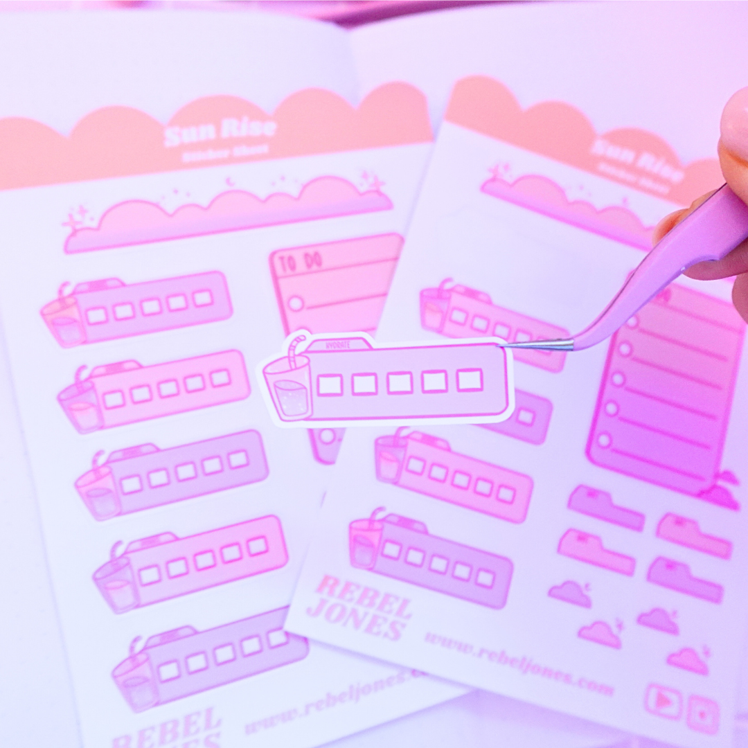 Sunrise Sticker Sheet -  NEW DESIGN COMING SOON