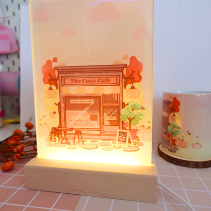 The Cosy Cafe, LED lamp - SECONDS