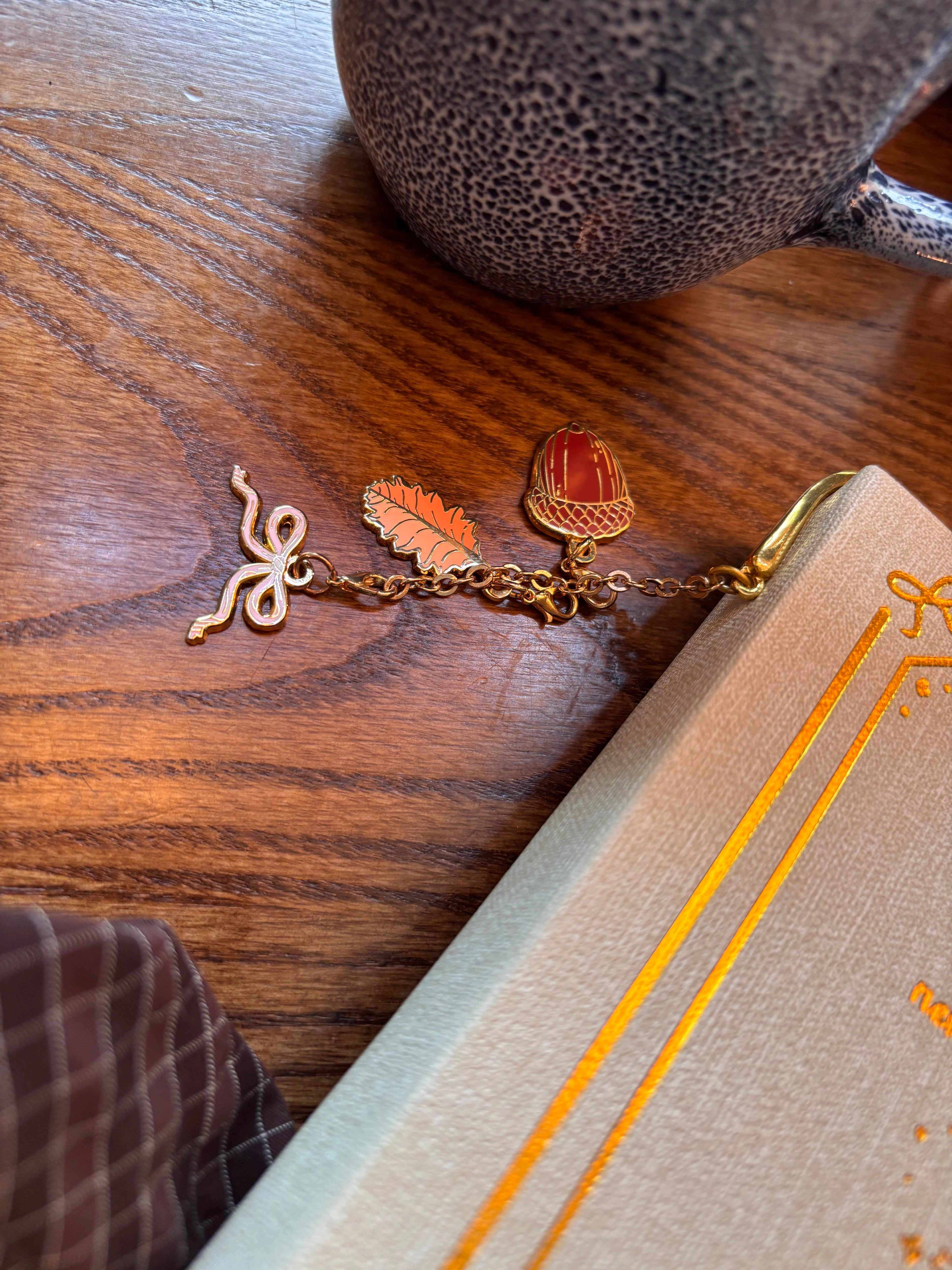 Autumn Leaf Charm