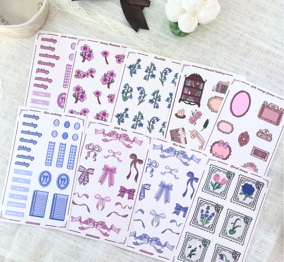Complete Sticker Sheet Bundle – Buy 9 for the Price of 7