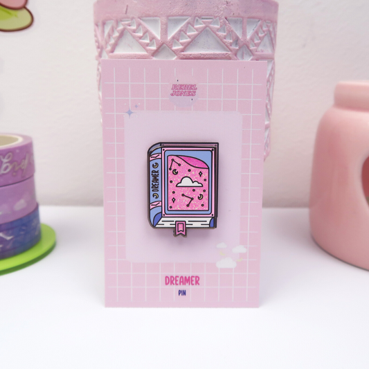 Dreamer Book Pin