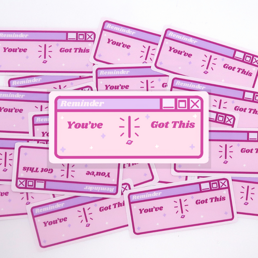 You've Got This Tab Sticker